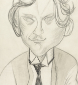 Otto Dix. Portrait of Violinist Carlo von Rust (Bildnis des Geigers Carlo von Rust). (1920)