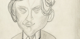 Otto Dix. Portrait of Violinist Carlo von Rust (Bildnis des Geigers Carlo von Rust). (1920)