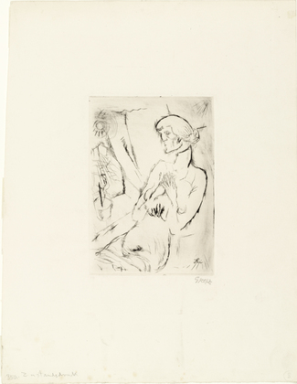 George Grosz. Spider (Die Spinne). (1914)