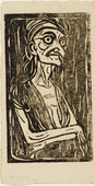 Christian Rohlfs. Sorceress (Hexe). (c. 1910)