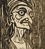 Christian Rohlfs. Sorceress (Hexe). (c. 1910)