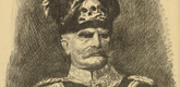 Valer von Ferenczy. Senior General von Mackensen (Generaloberst von Mackensen) (plate, p. 182) from the periodical Kriegszeit. Künstlerflugblätter, vol. 1, no. 45 (24 June 1915). 1915