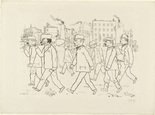 George Grosz. Ants (Ameisen) from In the Shadows (Im Schatten). (1920, published 1921)