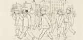 George Grosz. Ants (Ameisen) from In the Shadows (Im Schatten). (1920, published 1921)