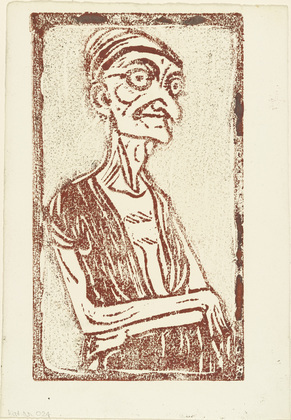 Christian Rohlfs. Sorceress (Hexe). (c. 1910)