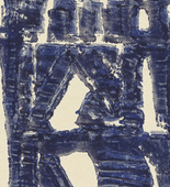 Christian Rohlfs. Man at the Front Door (Mann vor der Haustür). (1921)