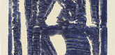 Christian Rohlfs. Man at the Front Door (Mann vor der Haustür). (1921)