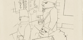 George Grosz. Dusk (Dämmerung) from In the Shadows (Im Schatten). (1920/21, published 1921)