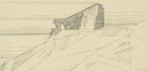 Lyonel Feininger. Ruin by the Sea I (Ruine am Meere I). 1928