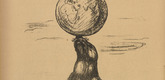 August Gaul. The British Lion (Der britische Leu) (in-text plate, p. 16) from the periodical Kriegszeit. Künstlerflugblätter, vol. 1, no. 4 (23 Sept 1914). 1914