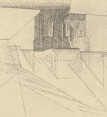 Lyonel Feininger. Ruin by the Sea II (Ruine am Meere II). 1928