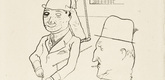 George Grosz. Inflation (Inflation) from In the Shadows (Im Schatten). (1920/21, published 1921)