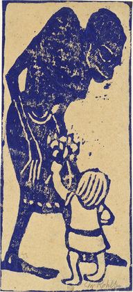 Christian Rohlfs. Death and Child (Tod und Kind). (c. 1912/13)