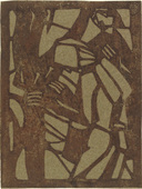 Christian Rohlfs. Lament (Mother of God) [Beweinung (Mutter Gottes)]. (c. 1913)