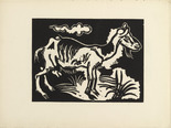 Richard Seewald. The Goat (Die Ziege) (plate 17) from the illustrated book Deutsche Graphiker der Gegenwart (German Printmakers of Our Time). 1920