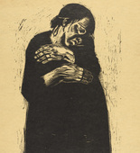 Käthe Kollwitz. War (Krieg). (1923, prints executed 1921-22)