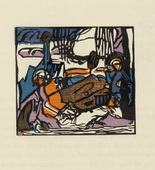 Vasily Kandinsky. White Sound (Weisser Klang) (plate, folio 26) from Klänge (Sounds). (1913)