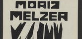 Moriz Melzer. Title page from the periodical Der schwarze Turm, vol. 1, no. 6 (Dec 1919). 1919