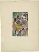 Paul Klee. With the Red X (Mit dem roten X). 1914