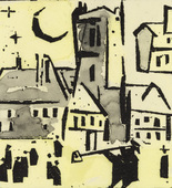 Lyonel Feininger. Carnival (Karneval). 1920