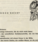 Vasily Kandinsky. Vignette next to "Still"? (Vignette bei "Doch noch?") (headpiece, folio 27) from Klänge (Sounds). (1913)