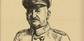 Valer von Ferenczy. Army Commander in the East. Excellency von Linsingen (Heerführer im Osten. Exzellenz von Linsingen) (in-text plate, p. 195) from the periodical Kriegszeit. Künstlerflugblätter, vol. 1, no. 49 (28 July 1915). 1915