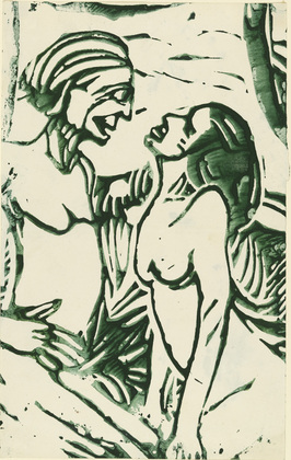 Christian Rohlfs. Conversation (Unterhaltung). (c. 1908-09)