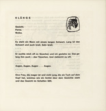 Vasily Kandinsky. Vignette next to "Sounds" (Vignette bei "Klänge") (headpiece, folio 29) from Klänge (Sounds). (1913)