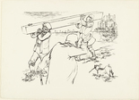 George Grosz. The Dignity of Labor (Arbeit adelt) from the portfolio Interregnum. (1935, published 1936)