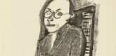 Otto Dix. Portrait of Dr. Löffler, Seated I (Upright) (Bildnis Dr. Löffler, sitzend I [aufrecht]). 1949