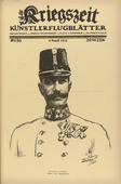 Valer von Ferenczy. Army Commander in the East-General Boehm-Ermolli (General d. K. v. Boehm-Ermolli) (in-text plate, p. 199) from the periodical Kriegszeit. Künstlerflugblätter, vol. 1, no. 50 (5 Aug 1915). 1915