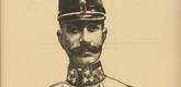 Valer von Ferenczy. Army Commander in the East-General Boehm-Ermolli (General d. K. v. Boehm-Ermolli) (in-text plate, p. 199) from the periodical Kriegszeit. Künstlerflugblätter, vol. 1, no. 50 (5 Aug 1915). 1915