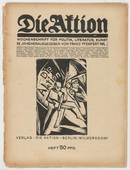 Hans Richter, Erich Gehre. Die Aktion, vol. 7, no. 1/2. January 6, 1917