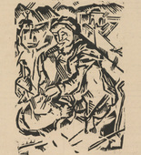 Heinrich Richter-Berlin, Heinrich Hoerle. Die Aktion, vol. 7, no. 3/4. January 20, 1917