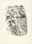 George Grosz. No Let Up (Kein Ende in Sicht) from the portfolio Interregnum. (1936)