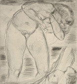 Wilhelm Lehmbruck. Flood (Überschwemmung). (1914)