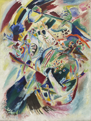 Vasily Kandinsky. Panel for Edwin R. Campbell No. 4. 1914