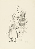 George Grosz. Family (Familie) from the book/portfolio Ecce Homo. (1916, published 1922-1923)