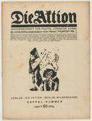 Heinrich Richter-Berlin, Heinrich Hoerle. Die Aktion, vol. 7, no. 9/10. March 3, 1917