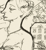 George Grosz. Family (Familie) from the book/portfolio Ecce Homo. (1916, published 1922-1923)