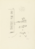 George Grosz. Murder (Mord) from the book/portfolio Ecce Homo. (1915-1916, published 1922-1923)