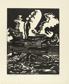 Erich Heckel. Large Cloud (Grosse Wolke). 1951