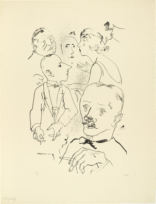 George Grosz. The New Generation (Nachwuchs). (1921-1922)