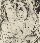 Max Beckmann. Plate (facing page 78) from Die Fürstin (The Duchess). 1918