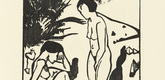 Erich Heckel. On the Beach. (1923)