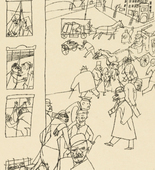 George Grosz. People in the Street (Menschen in der Strasse) from The First George Grosz Portfolio (Erste George Grosz-Mappe). (1915-16, published 1916-17)