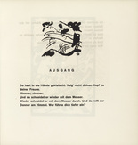 Vasily Kandinsky. Vignette next to "Exit" (Vignette bei "Ausgang") (headpiece, folio 36) from Klänge (Sounds). (1913)