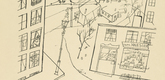 George Grosz. Suburb (Vorstadt) from The First George Grosz Portfolio (Erste George Grosz-Mappe). (1915-16, published 1916-17)