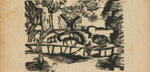 Georg Tappert, Herbert Anger, Raoul Hausmann, Conrad Felixmüller, Ines Wetzel, Wilhelm Schuler. Die Aktion, vol. 7, no. 26. June 30, 1917