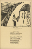 József Arpád Murmann. German Prisoner Transport in France: Journey to the South (Deutscher Gefangenentransport in Frankreich: Fahrt nach dem Süden) (headpiece, p. 209) from the periodical Kriegszeit. Künstlerflugblätter, vol. 1, no. 52 (31 Aug 1915). 1915